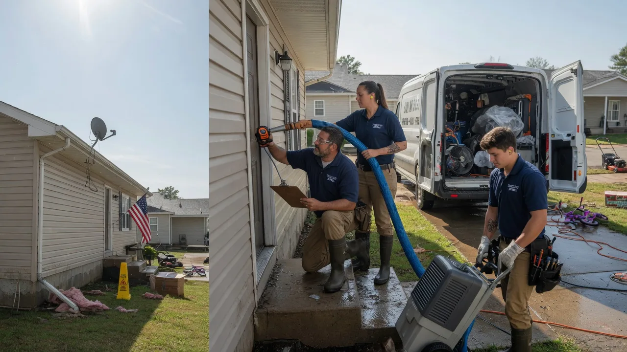 Ceiling Water Damage Restoration in Osborne, KS near me